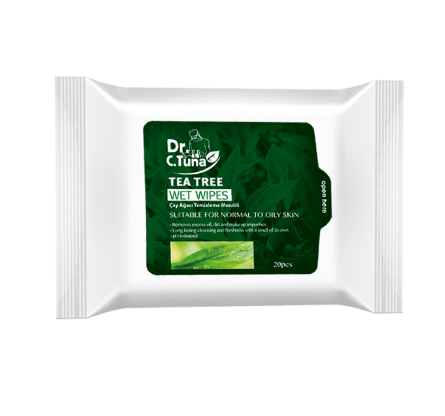 Farmasi - Dr. C. TUNA Tea tree nedves kendők arcra 20 db