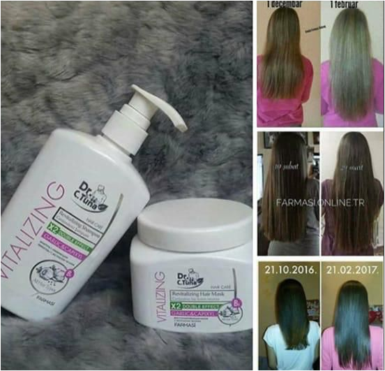 Farmasi fokhagymás sampon Dr. C. Tuna vitalizing regeneráló hajsampon fokhagymával és capixyllel.