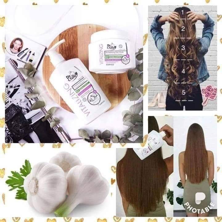 Farmasi fokhagymás sampon Dr. C. Tuna vitalizing regeneráló hajsampon fokhagymával és capixyllel.