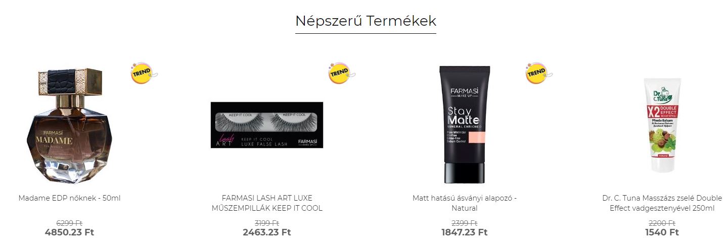 Farmasi Termékek