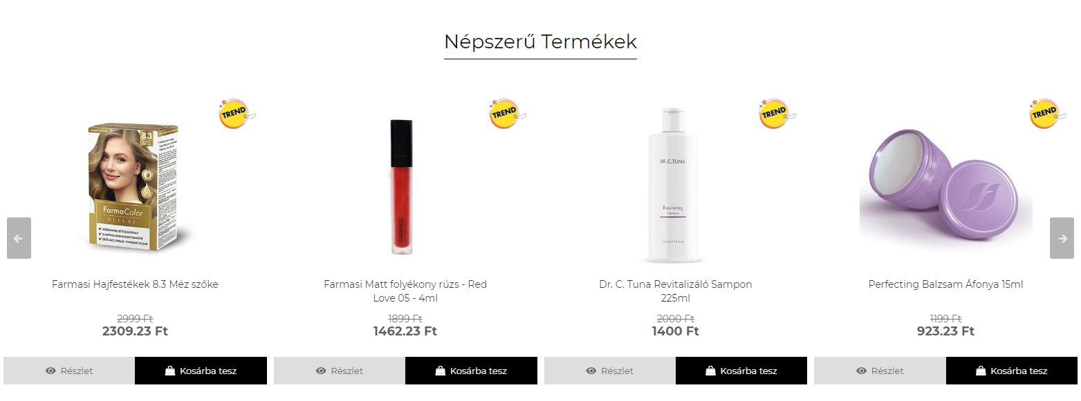 🔶 Farmasi Hajfestékek 8.3 Méz szőke 🔶 Farmasi Matt folyékony rúzs - Red Love 05 - 4ml 🔶 Dr. C. Tuna Revitalizáló Sampon 225ml 🔶 Perfecting Balzsam Áfonya 15ml