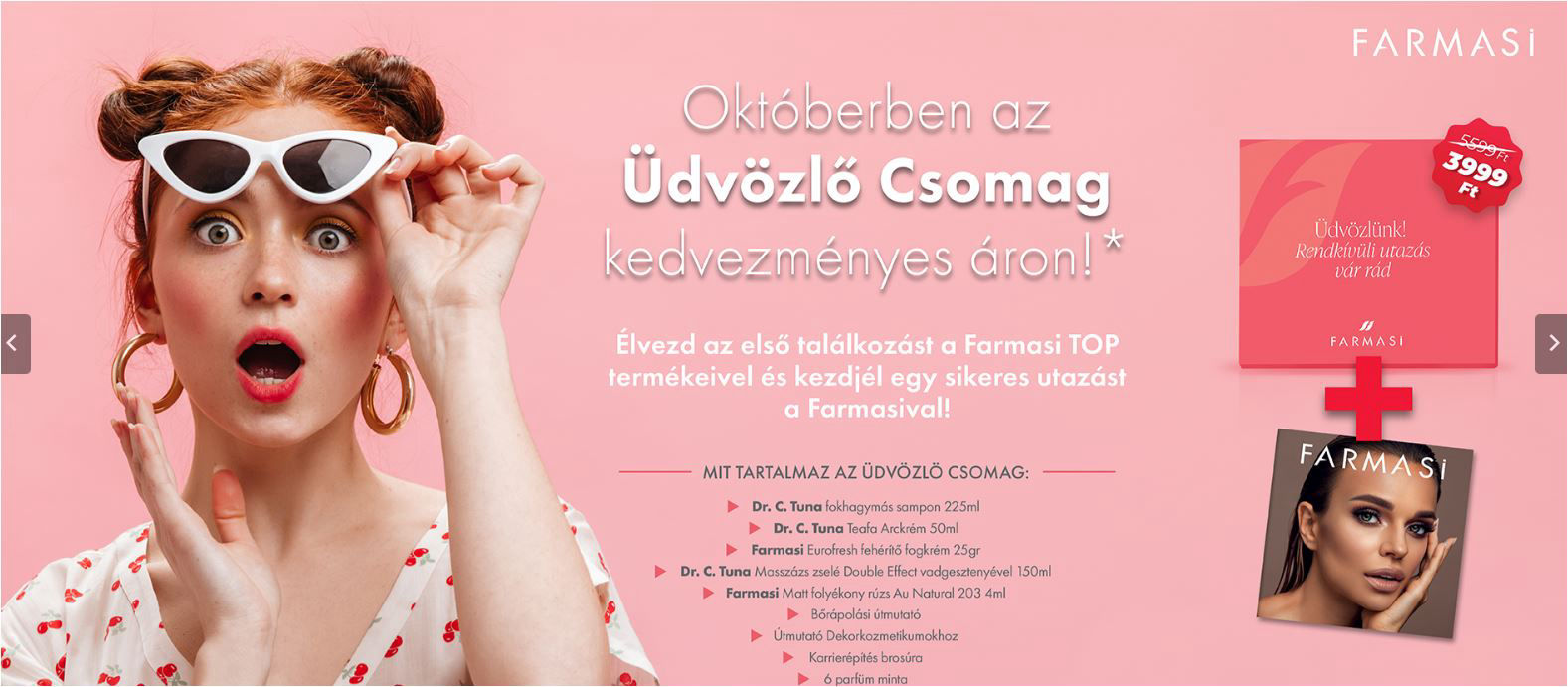 🌟👉🔶 Farmasi - Üdvözlő Csomag
