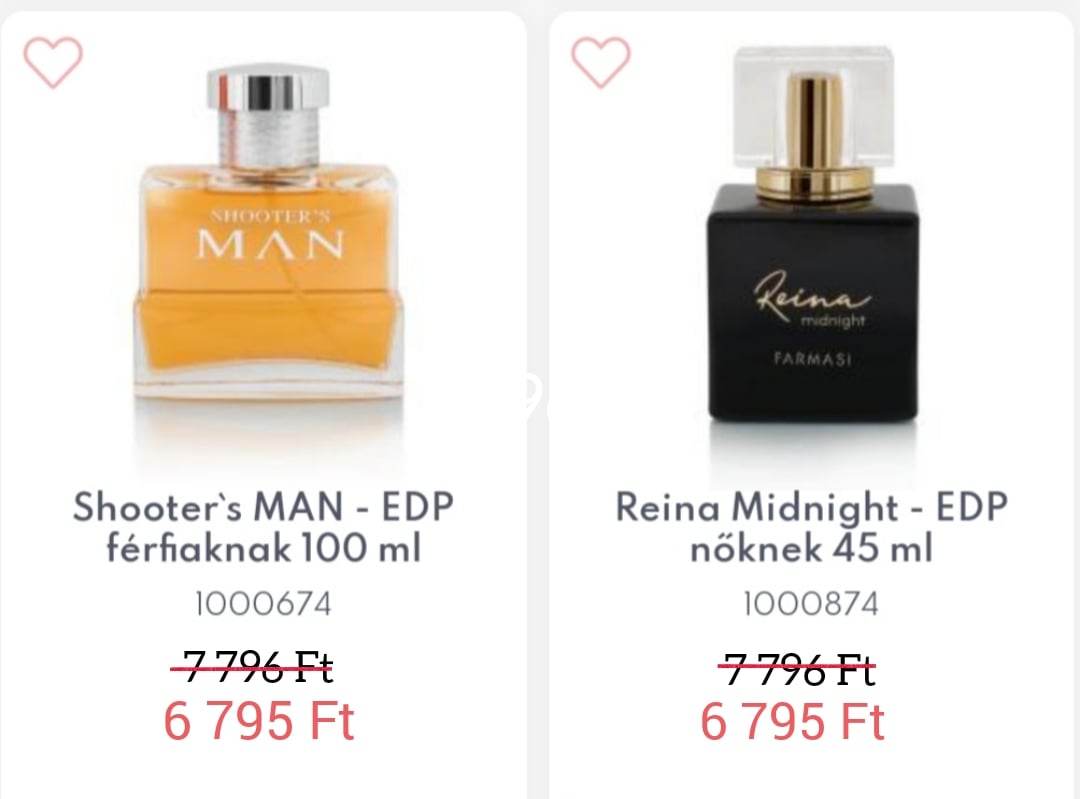🚩 🛒 Farmasi - Shooter's MAN - EDP férfiaknak 100 ml kód: 1000674  🚩  🛒 Farmasi - Reina Midnight - EDP nőknek 45 ml kód: 1000874 👉 Akció 2023. december