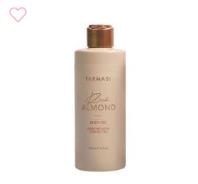 Farmasi Rich Almond Body testolaj mandula esszenciával 225 ml, Kód 1000753