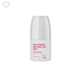 👉 Farmasi Stay friss deo roll-on izzadásgátló Soft 50 ml, Kód 1000788 🛒