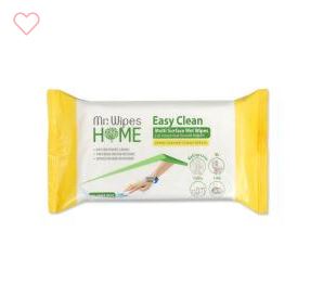 Farmasi - Mr. Wipes Tisztító törlőkendő citrom illattal 40 db, Kód 1205004